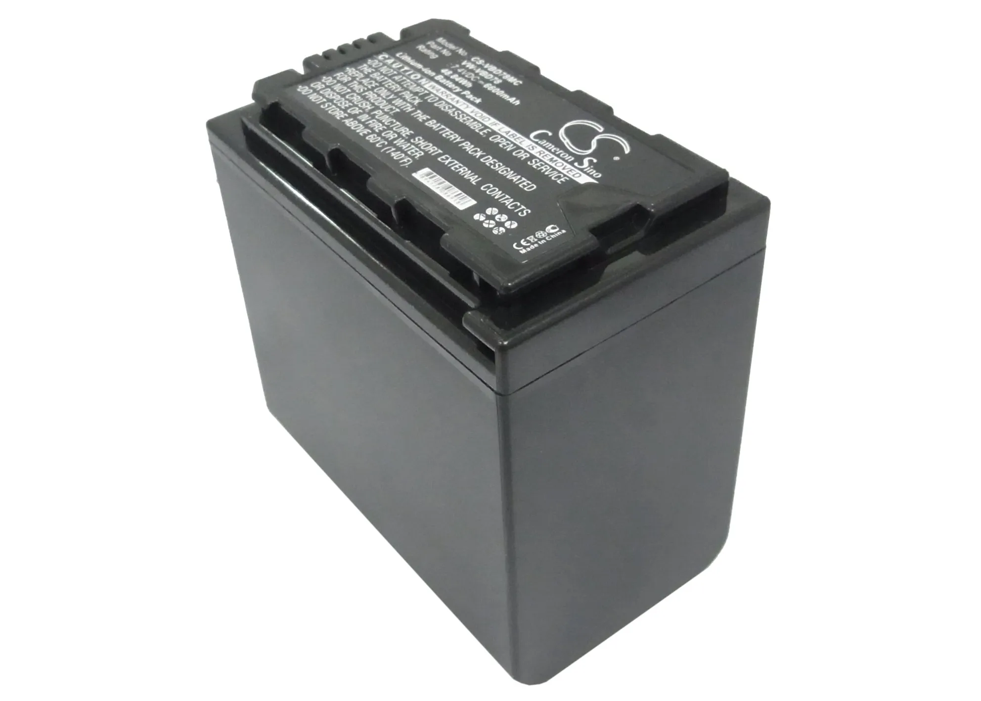 Li-ion Camera Battery for Panasonic,7.4v,6600mAh,HDC-MDH2GK HC-MDH2 AJ-PX298MC AJ-PX298 HC-MDH2GK,VW-VBD78