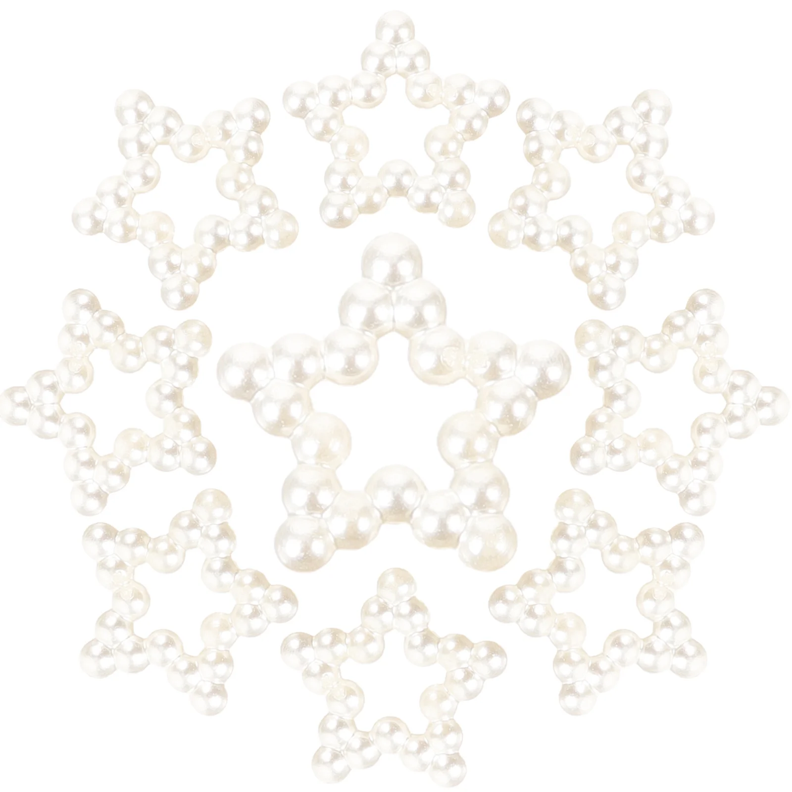 200 pezzi di ciondoli in plastica fai da te con perline a forma di stella, mini decorazioni leggere per la custodia del telefono, piccoli e squisiti materiali per nail art in plastica