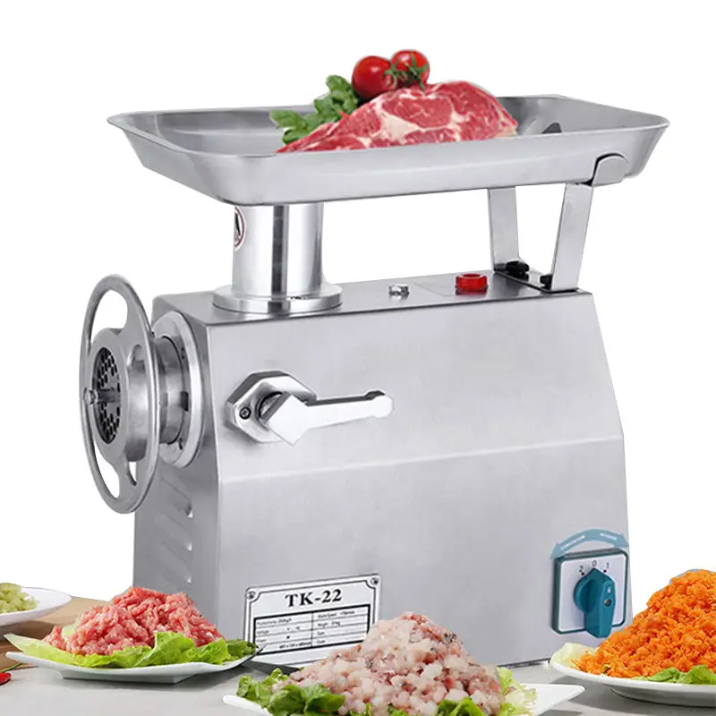 

Коммерческая электрическая мясорубка для домашнего ресторана, магазина пищевых продуктов