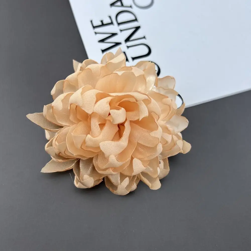 Wholesale Multi-layer Large Flower Brooch Fabric Jewelry Accessories Lapel Pins Handmade Collar Flower Party