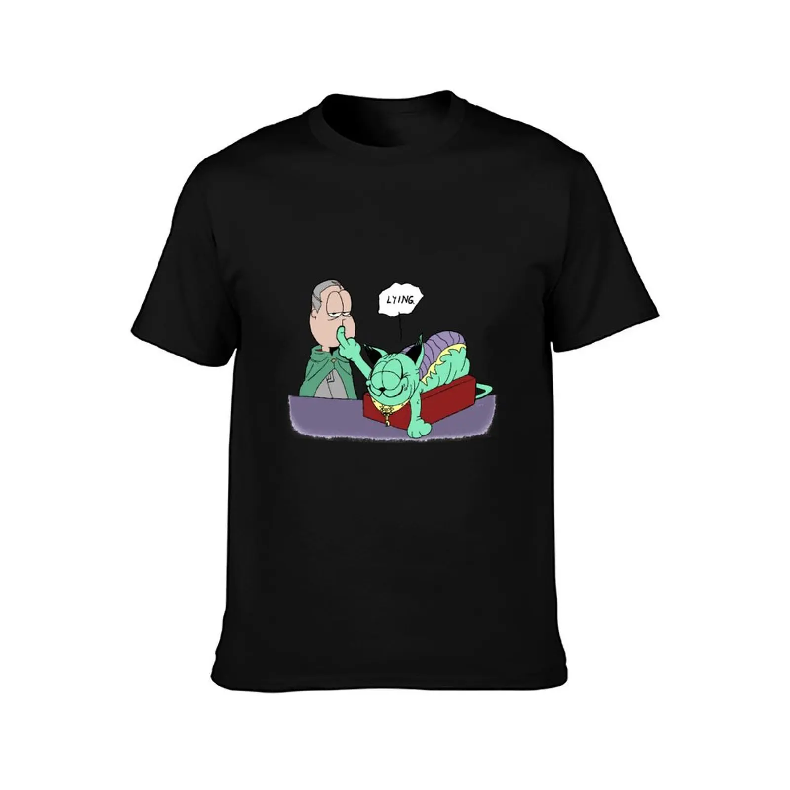 Lying Mondays T-Shirt Anti-Perspiration Workout Top
