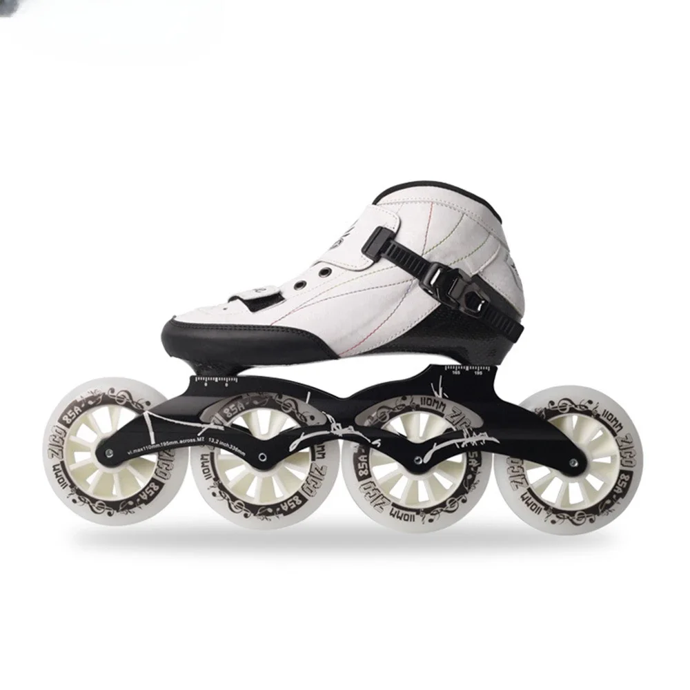 100mm*4/110mm*3/110mm*4 High Level Professional Carbon Fiber Inline Roller Speed Skates