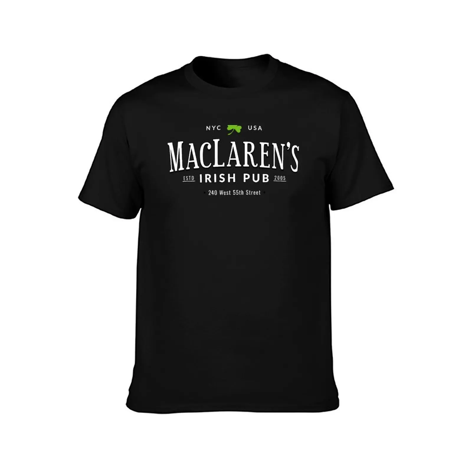 MacLarens Irish Pub T-Shirt plus size clothes aesthetic clothes blue lock mens graphic t-shirts funny