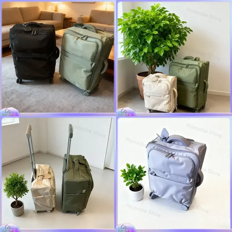 for 20 24 28 Inch Ultralight Large Capacity Oxford Waterproof Luggage Trolley Case Password Travel Bag Suitcase