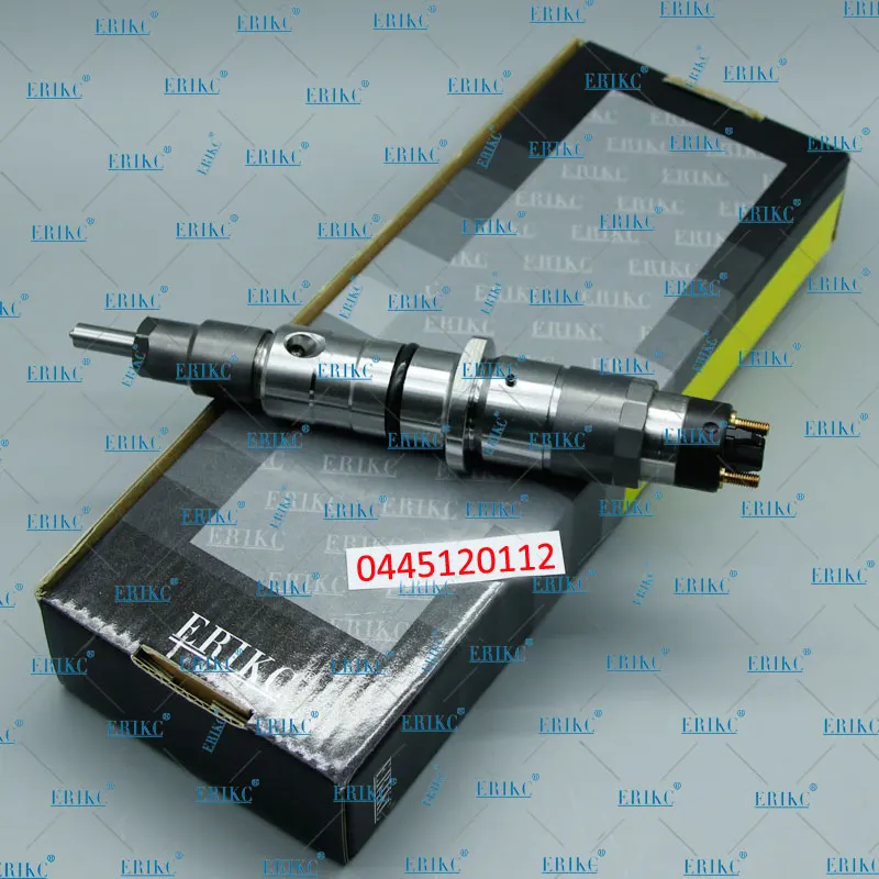 6 piezas 0445120112 0986435532 inyector diésel 0 445 120 112 boquilla de motor 0445 120 112 boquilla para CUMMINS 87581565 5263305 4940439