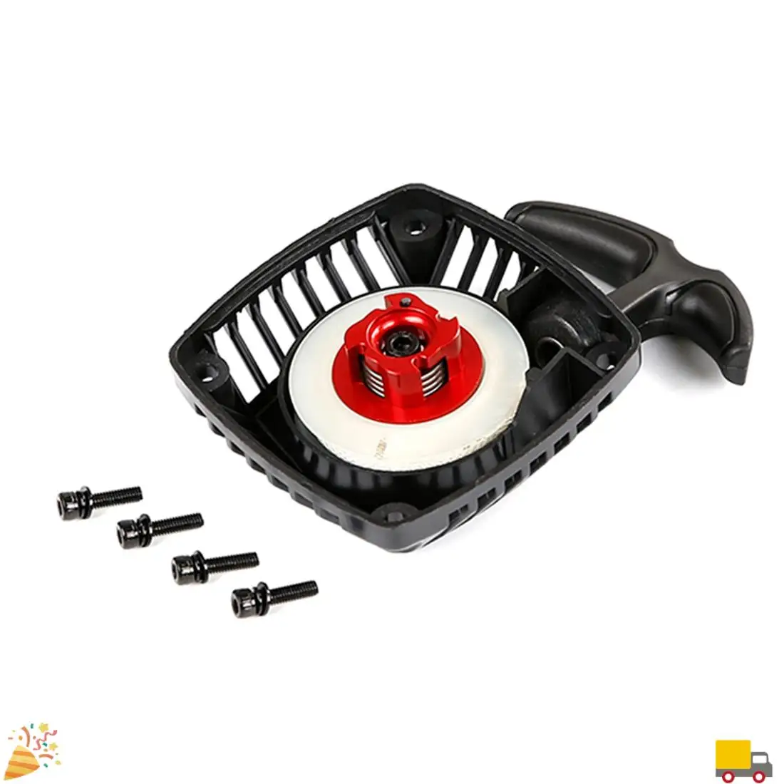 Gemakkelijk Pull Starter Set 23/26/29/30.5CC Motor Voor 1/5 HPI ROFUN ROVAN KM BAJA LOSI 5IVE T RC AUTO ONDERDELEN