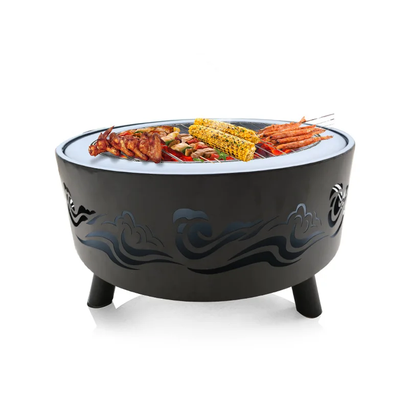Household smokeless charcoal brazier, indoor courtyard heating charcoal oven