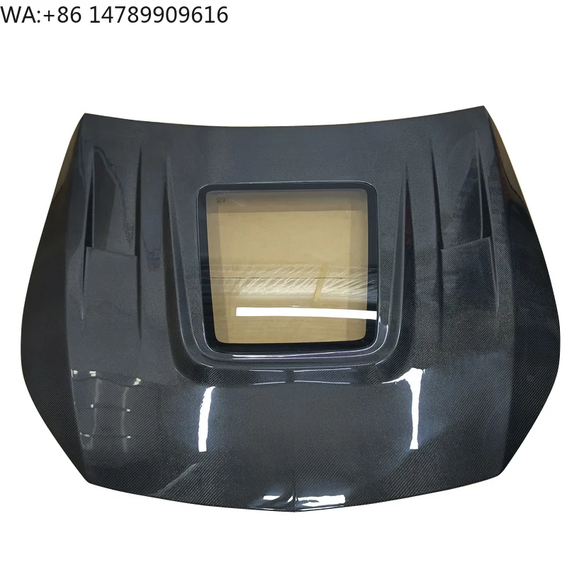 

High-end Custom Body Kit For Old-to-New ConversionW257 C257 CLS 260 300 350 Carbon Fiber Black Hood New With Screws For - CLS 20
