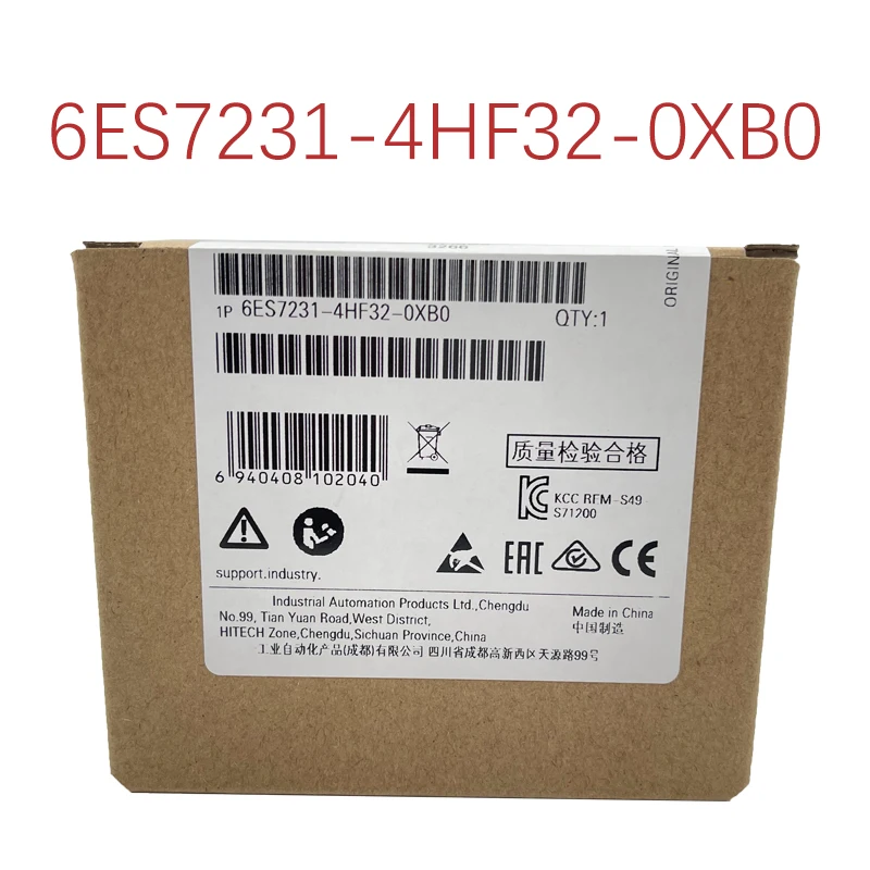 Original Factory Agent New Original 6ES7231-4HF32-0XB0 6ES7 231-4HF32-0XB0