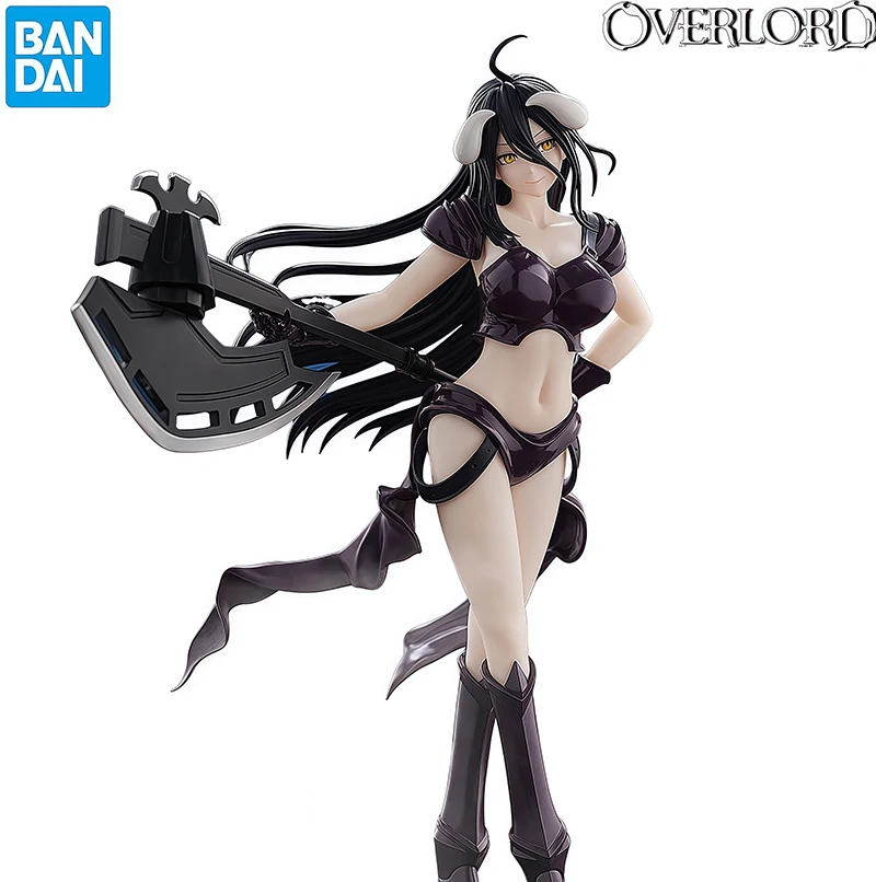 متوفر في المخزون إصدار BANDAI NAMCO BANPRESTO OVERLORD BIKINI ARMOR. ألعاب تمثال تجميع الشكل البلاستيكية الأصلية من Albedo جديدة وغير مفتوحة ﻿
