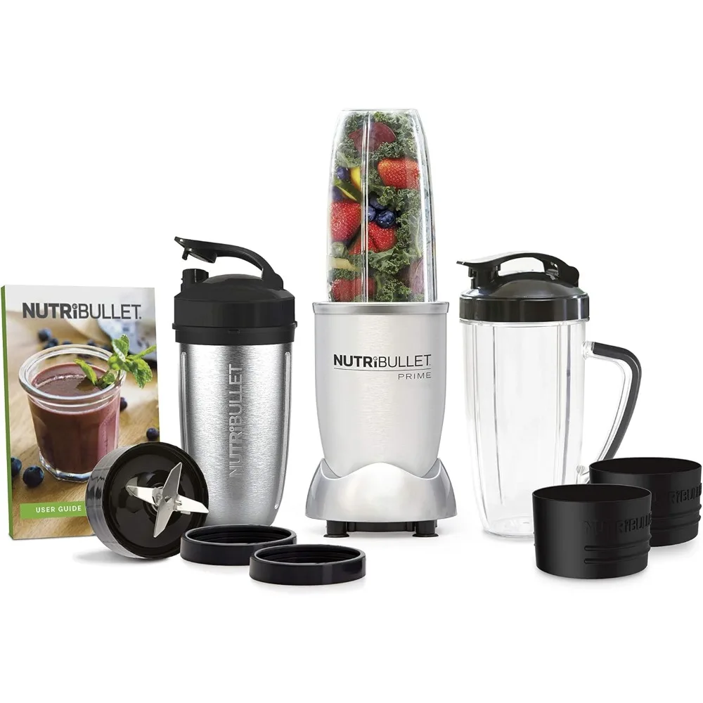 1000 Watt PRIME Edition, 12-Piece High-Speed Blender/Mixer System, Includes Stainless Steel Insulated Cup, and Recipe Book