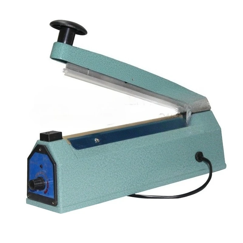 

SF200 Manual Heat Sealer, 110V/220V Dual Voltage Food Packaging Machine, Plastic Aluminum Foil Bag Sealer for Home Use