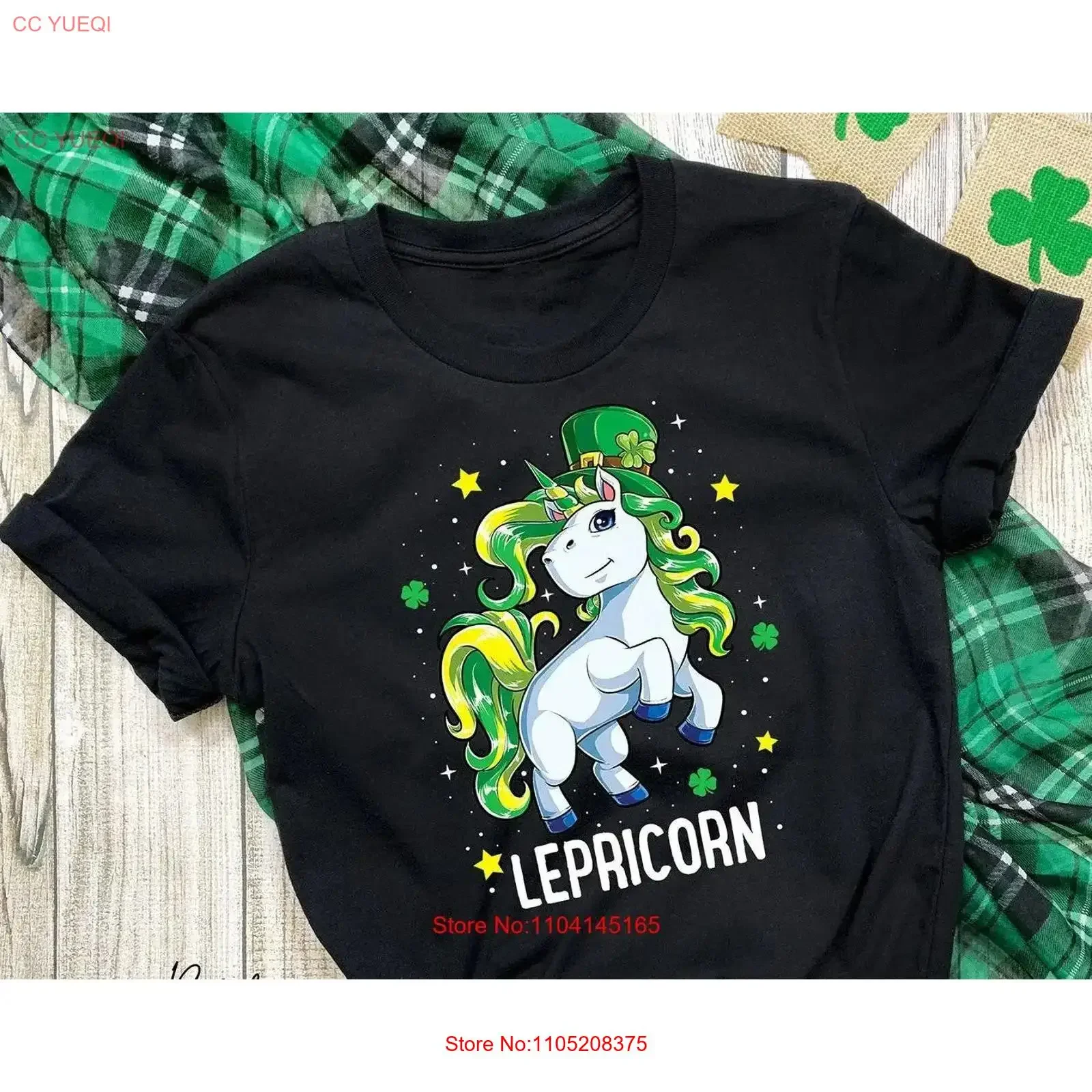 

Lepricorn Lucky T Shirt St Patricks Day Funny Saint vintage Washed designer clothes streetwear Casual Breathable Soft homme