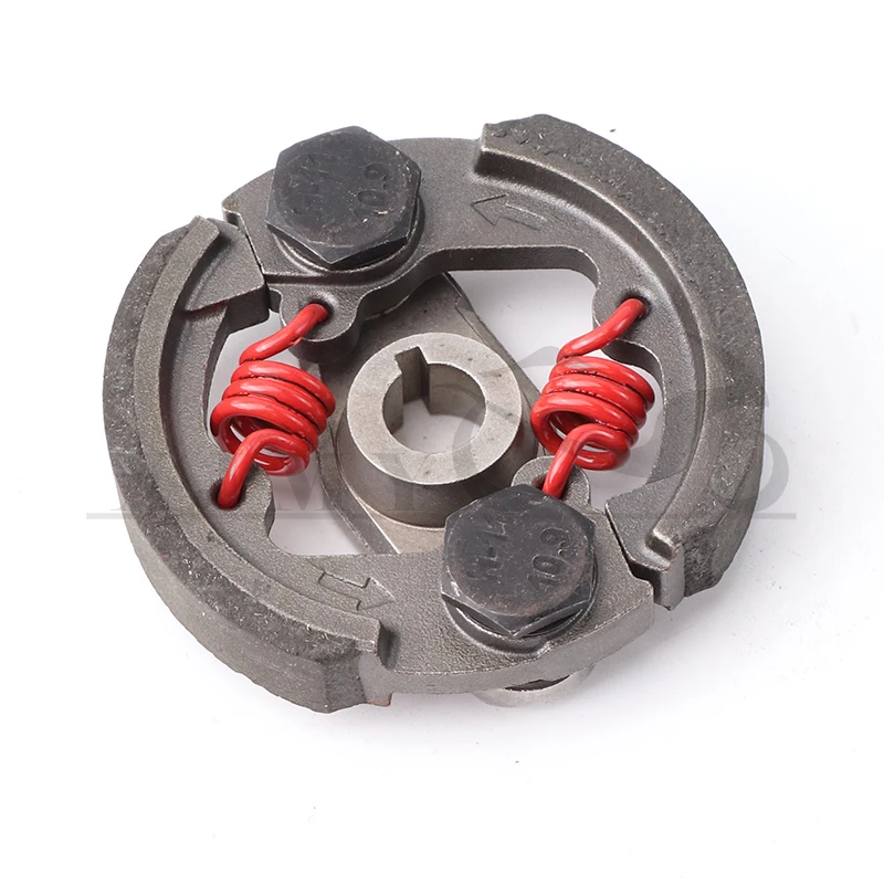 2 Stroke Clutch for Pocket Bike Mini Moto Cross 43cc 47cc 49cc Engine Dirt Bike ATV Quad Crosser 4 Wheeler 2 Spring High Perform