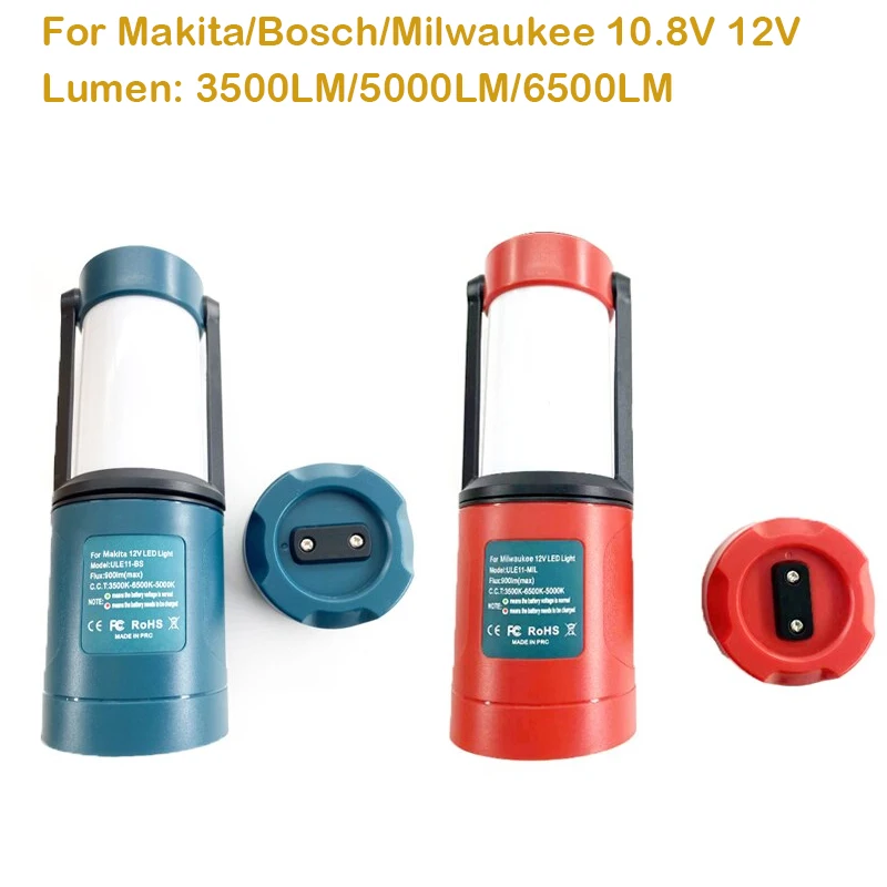 

Для Makita, для Bosch, для Milwaukee, 10,8 В, 12 В, литиевая батарея, 9 Вт, ручная фотография, рабочая фотовспышка, фотовспышка, наружная лампа для кемпинга