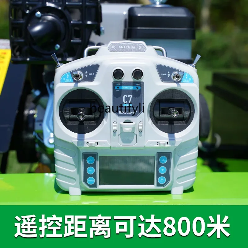 NNCrawler remote control mowing automatic orchard lawn mowing gasoline engine