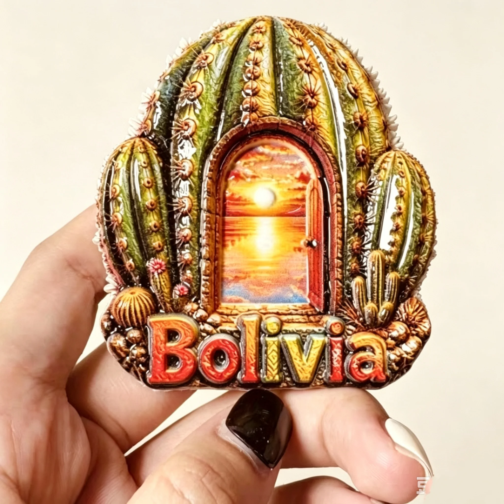 South America  Bolivia  3D Fridge Magnets Tourism Souvenir Refrigerator Magnets Sticker