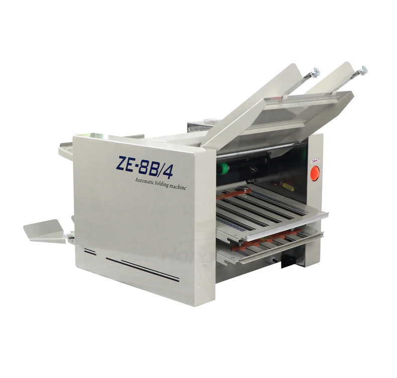 ZE-8B/4 Automatic Paper Folding Machine Max For A3 Paper+high Speed+4 Folding Trays+100% Warranty