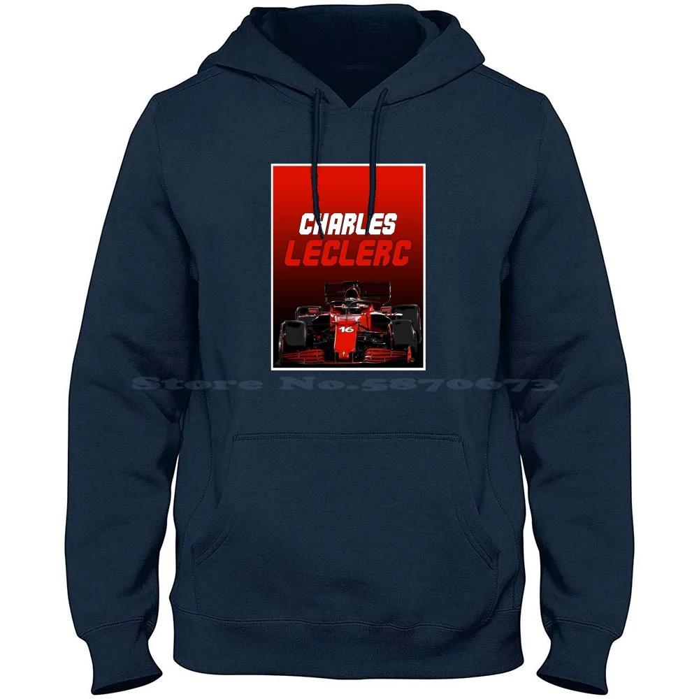 Charles Leclerc Sf21 100% Cotton Hoodie Charles Leclerc Monza Charles Leclerc Leclerc Twitch Charles Leclerc Spa Charles