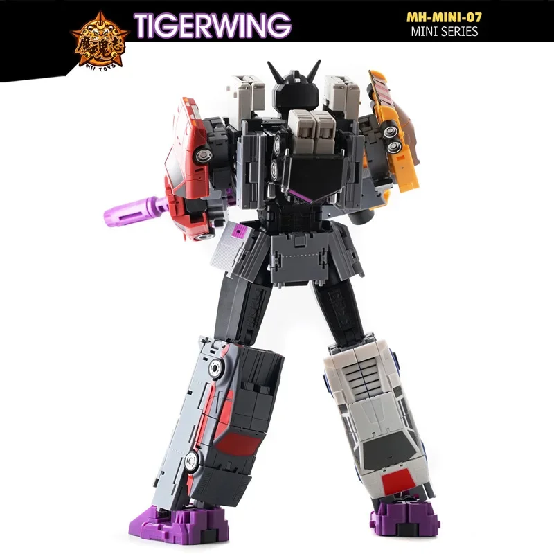 In Stock Transformed Toys MH TOYS MH-MINI07 TIGERWING KO Combination Set Five-in-One Blockade Heist Model Collection Gift Anime