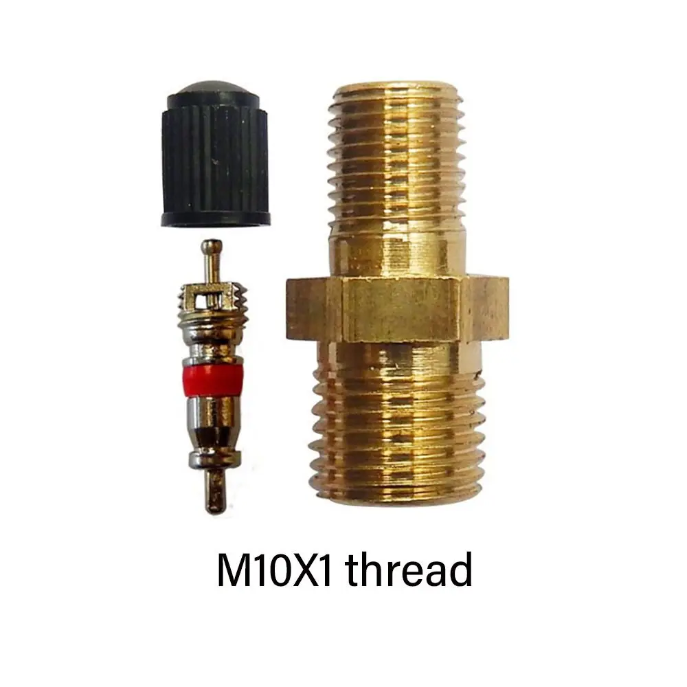 1/4 NPT 1/8 NPT M10 Air Compressor Tanks Fill Valve Anti-Corrosion Brass Schrader Schrader Automobile Tire Copper Valve Core