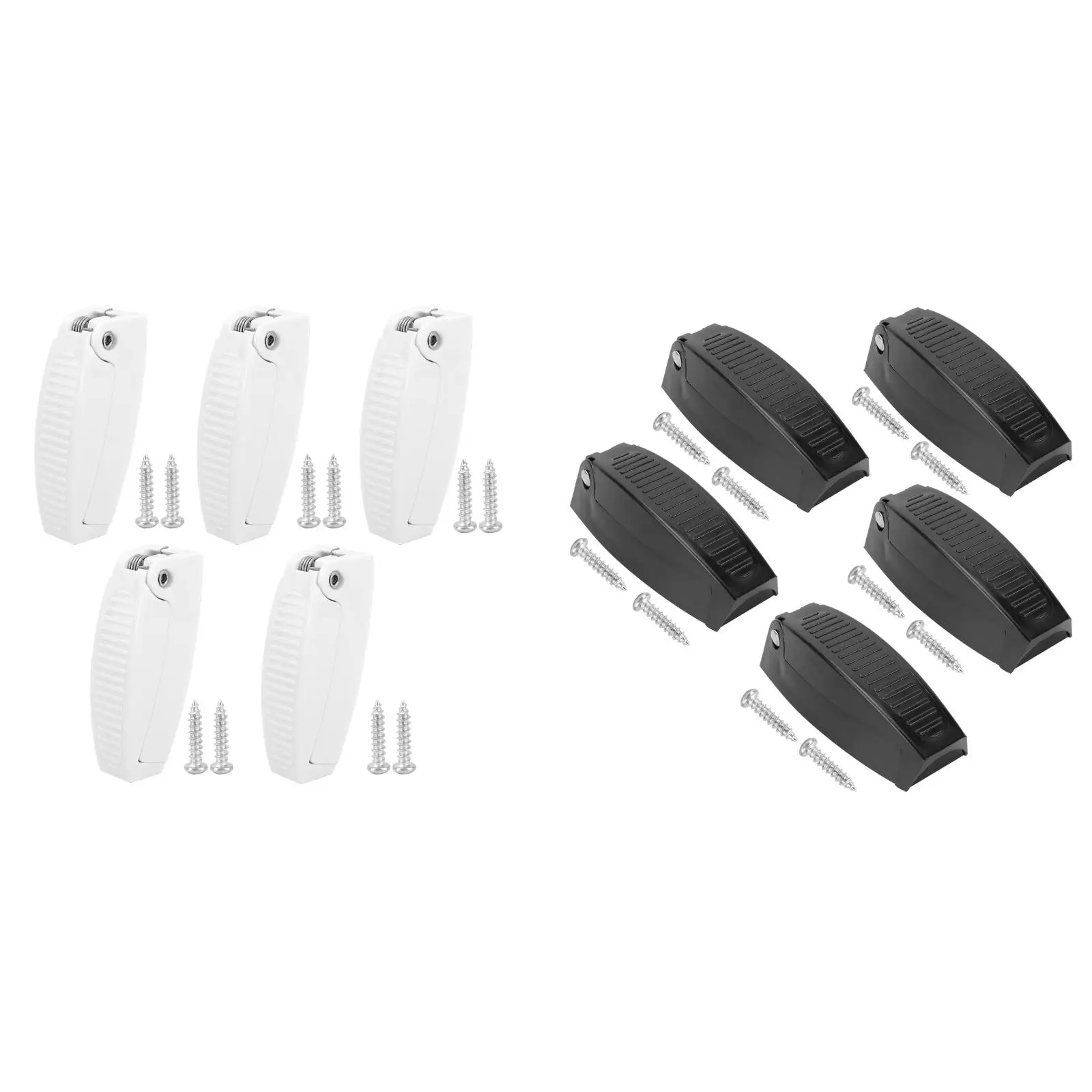 Durable Spring Loaded Door Catch Clip for RV Baggage Door Holder Trailer Latch Replacement for Motorhome