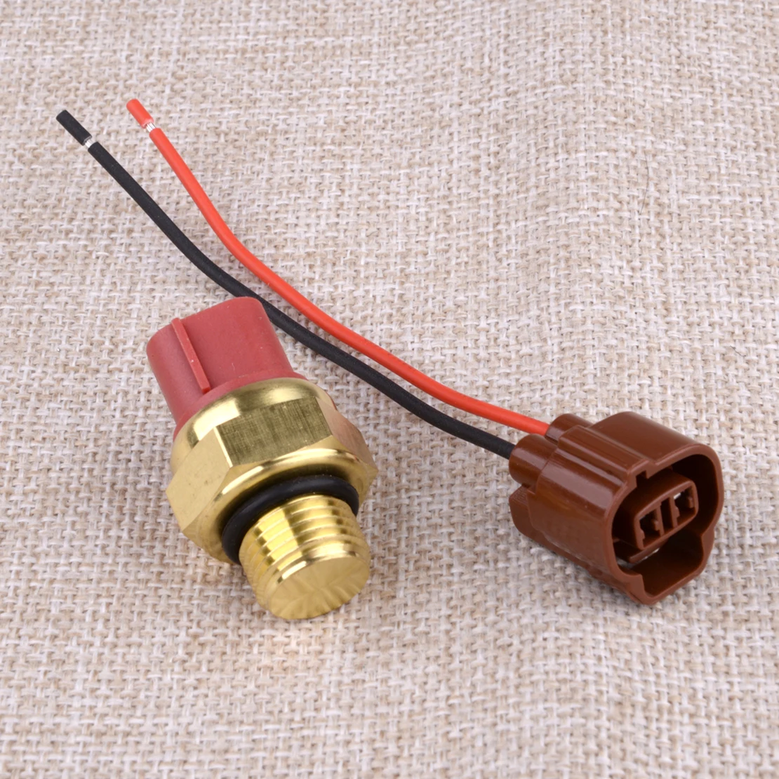 

New Radiator Cooling Coolant Fan Water Temperature Switch Sensor & Connector Fit for HiSun UTV ATV 36520-055-0000 19206-102-000