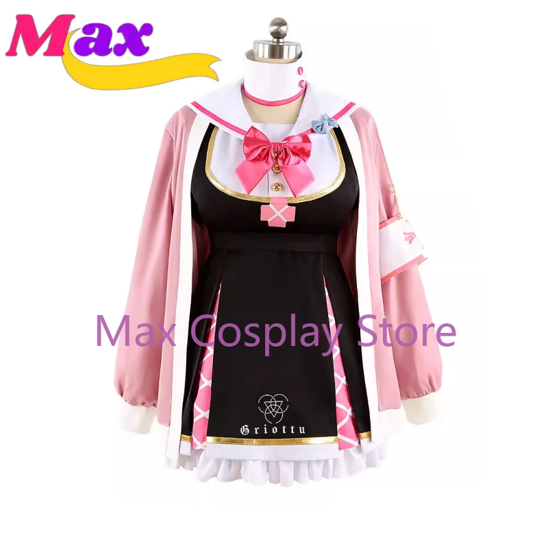 Max Asagao Hanae Cosplay Costume Halloween Christmas Festival Party Game Comic Con Clothes