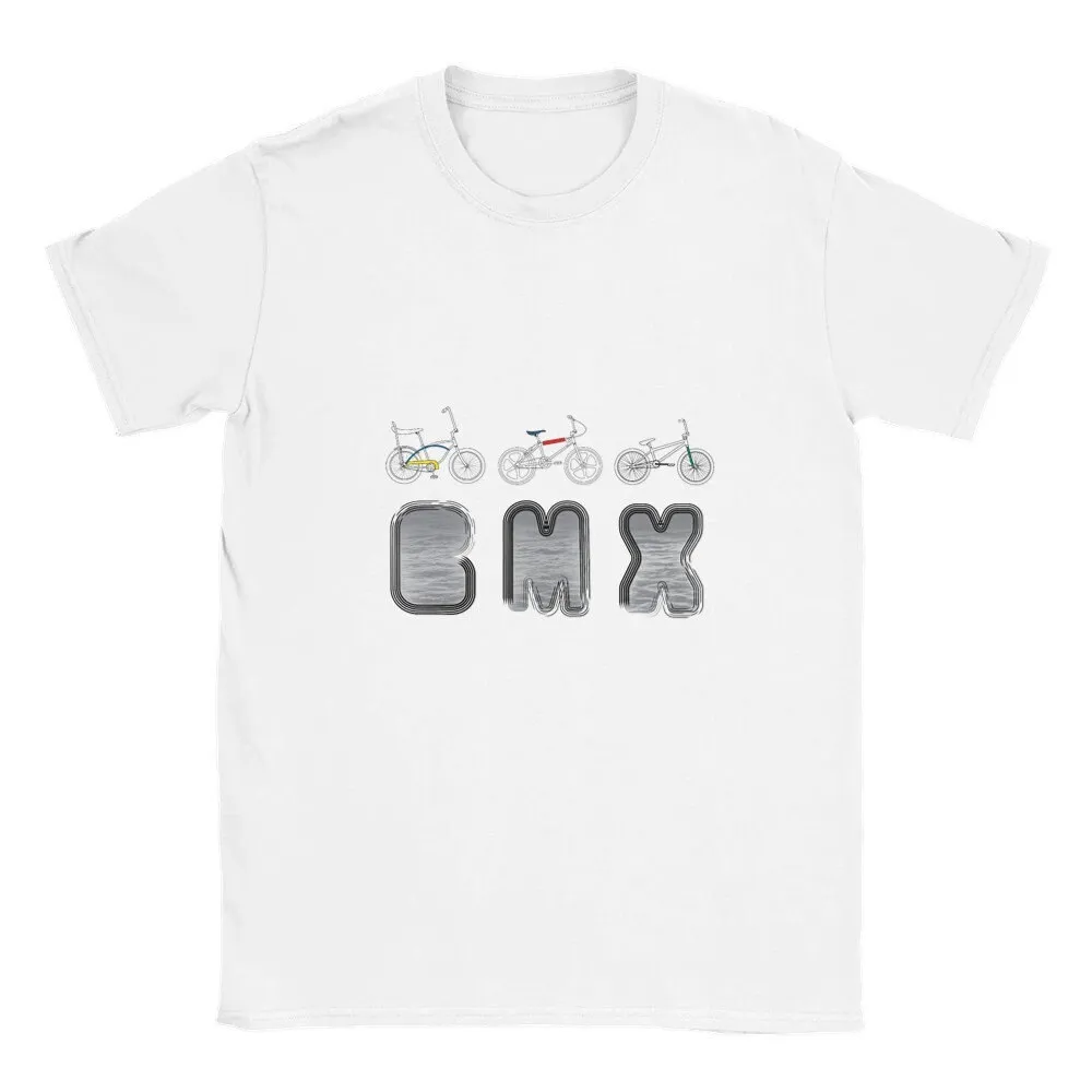 

Футболка Bmx для мужчин, унисекс, одежда на день рождения, забавная, на заказ