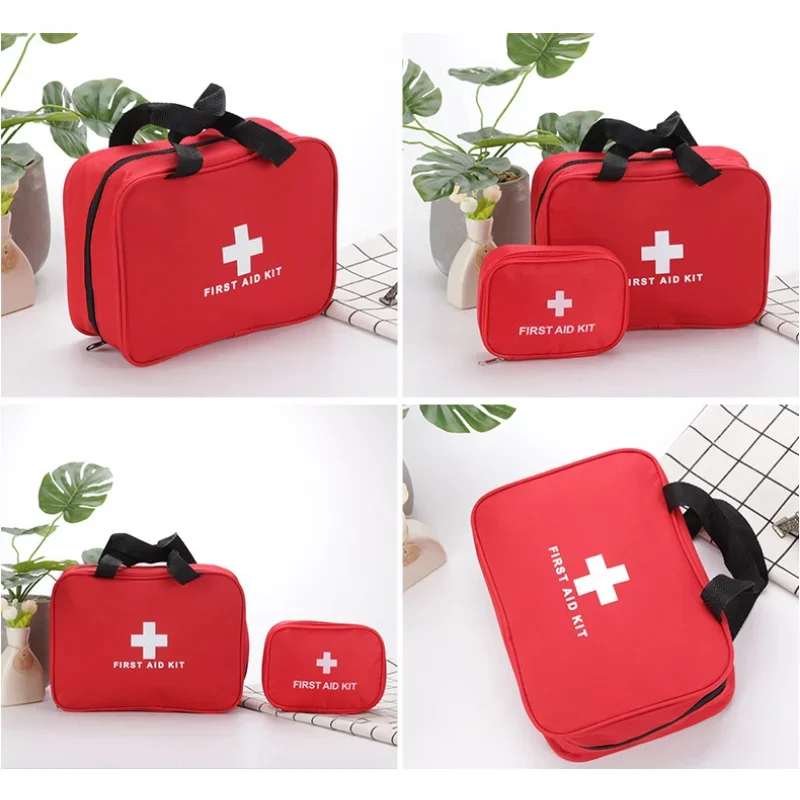 Borsa per medicinali portatile Kit di pronto soccorso Kit di emergenza medica Organizer borsa per la conservazione di pillole per medicinali per uso domestico all'aperto