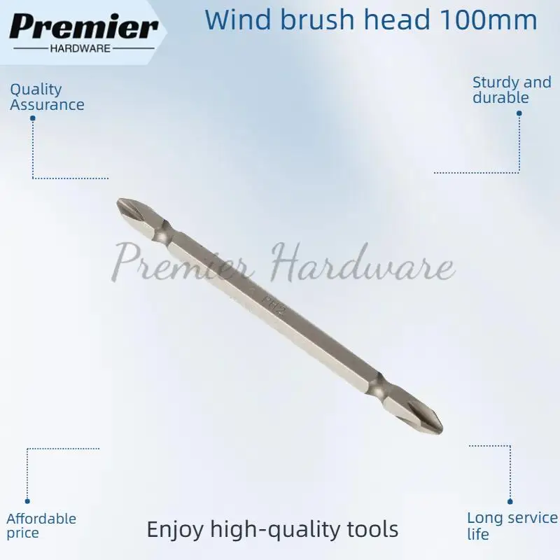 Non Slip Screwdriver Drill Bits Anti Slip Screwdriver 100mm Ph2 Phillips Magnetic Screw Driver Insert Bit