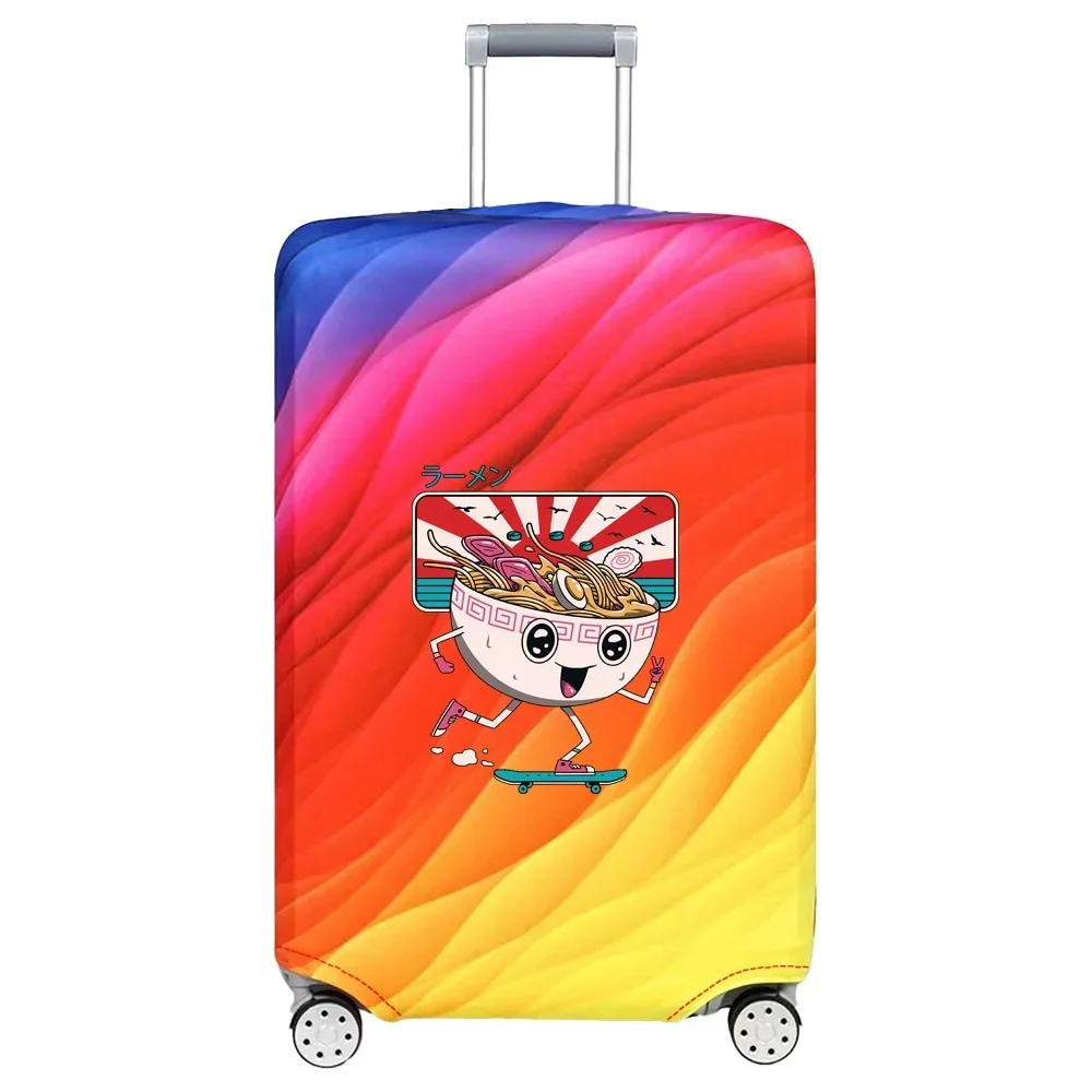 Luggage Protective Cover Stretch Fabric Dust Cover Anti-Scratch Suitcase Suit for 18-32 Inch Bag Japan Series Travel Accessories