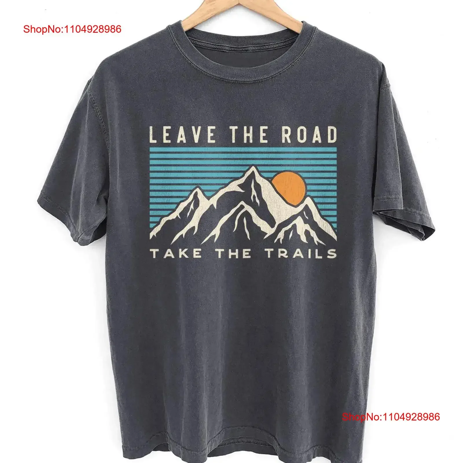 

Take the trails shirt Outdoorsy gift Artsy nature Wilderness T Adventure lover Camping Granola girl gifts vintage Washed