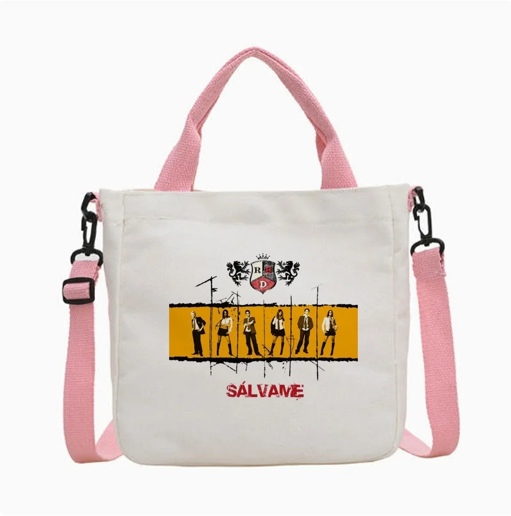 Rbd tote bag shoulder  torba na zakupy canvas  shopper y2k femme
