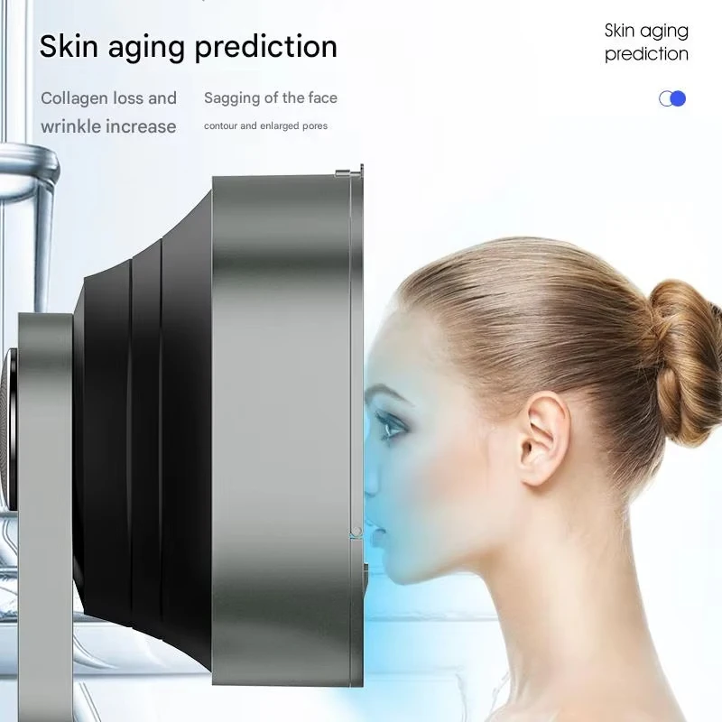 2026! Nieuwste technologie 3D Facial S5 camerascanner Meetapparaat voor diepe huidanalyse, eerste keuze voor professioneel gebruik