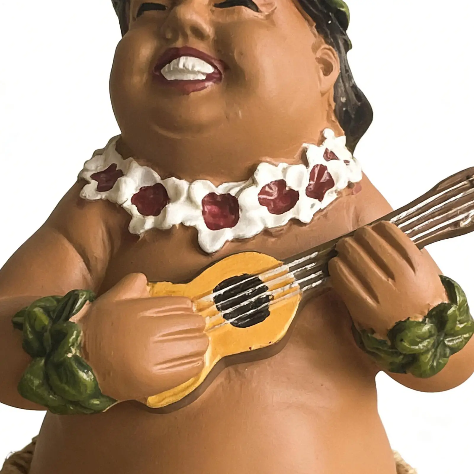 Hawaiian Girl Statue Dancing Resin Hawaiian Figurine Car Dashboard Statue For Birthdays Valentine's Day Home Party Offices