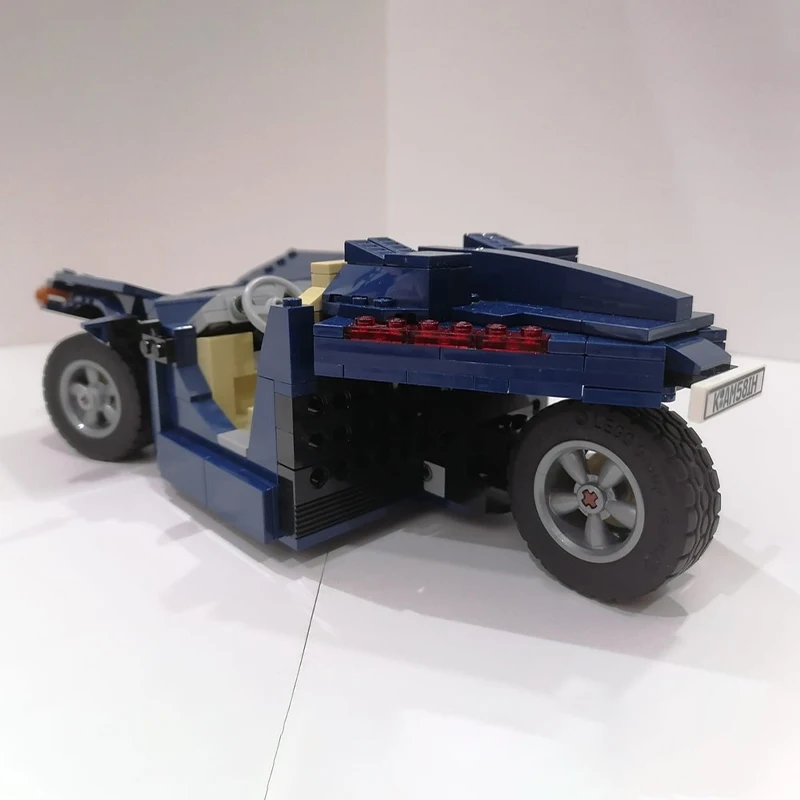 529ピース MOC ポラリス スリングショット モジュラービルディングブロック DIY スポーツカーモデル スーパーカー ディスプレイ コレクタブル おもちゃ 子供 大人向け