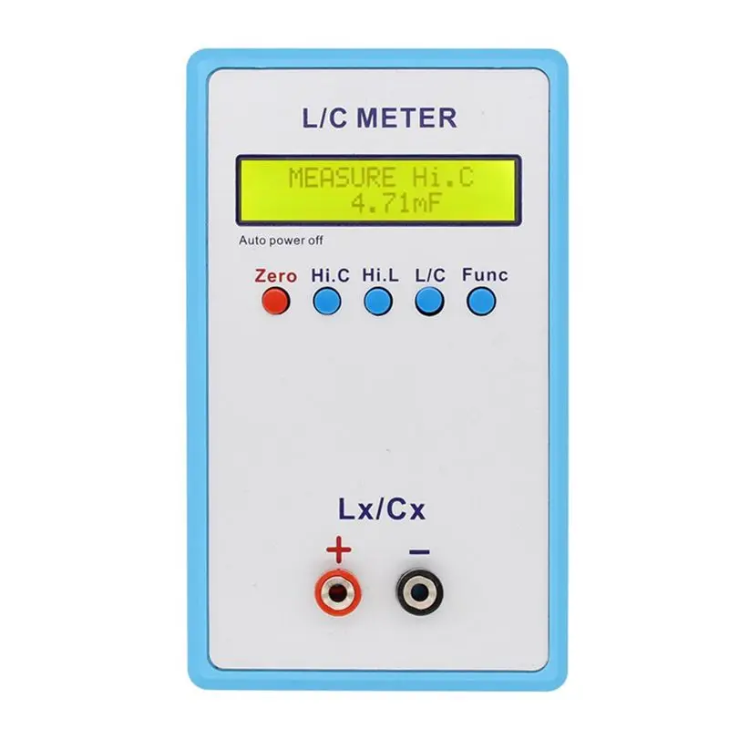 DT!~D64 HOT-LC-200A Handheld Inductor&Capacitor Digital LCD Capacitance Inductance Meter LC Meter 1PF-100MF 1UH-100H