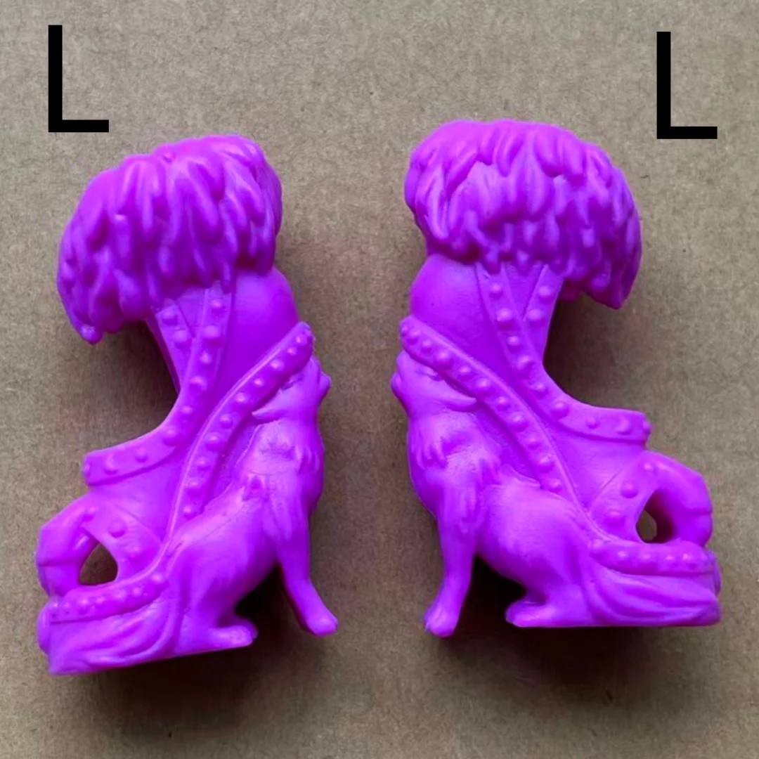 1/6 Monster Doll Shoes One Size Original Doll Parts Green Red Blue Purple Black White Doll Sandals Boots DIY Doll Accessories - view 3