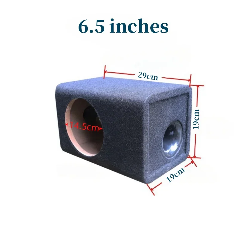 6.5-inch dopravní prostředek subwoofer prázdný skříňka DIY audio modifikace car/home subwoofer šuplík reproduktor dřevěný lastura subwoofer reproduktor skříňka