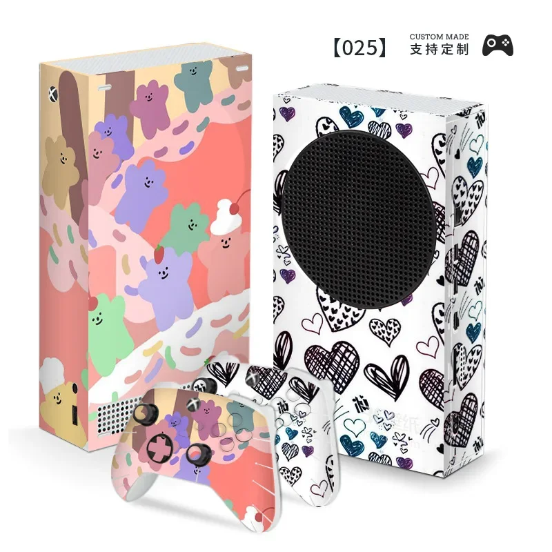 Per Microsoft Xbox Series S Stickers Cover Case Full Protective Skin Decal per Xbox Series S Gaming Protector accessori di gioco