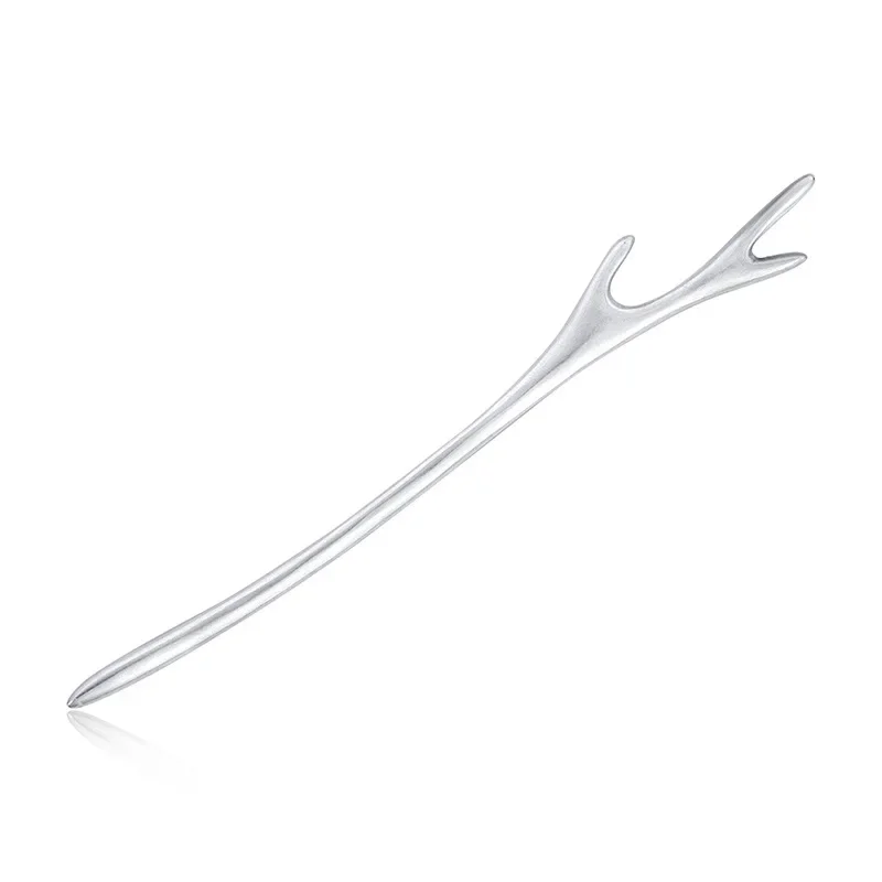 

S925 sterling silver hairpin female, ancient style high-end Hanfu, modern simplicity, plain silver hairpin one-word hairpin