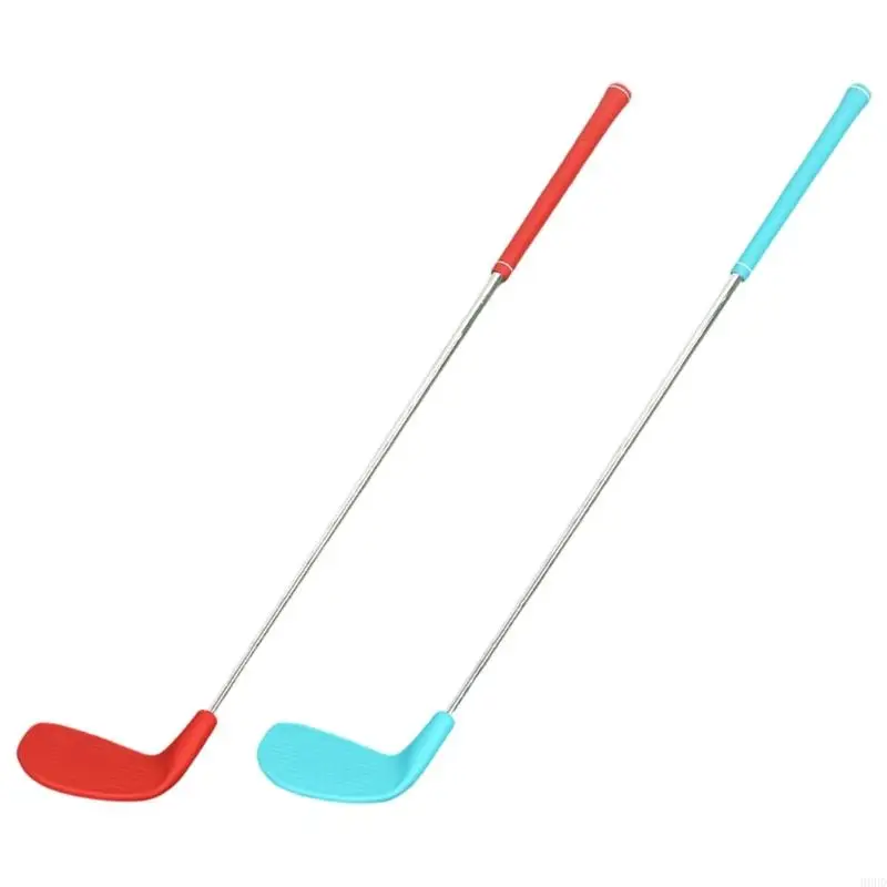 Einziehbarer Golf-Putter-Trainings-Golfschaft mit rutschfestem Links- und Rechtshänder-Putter, kleine Golfschläger für – Detail 1