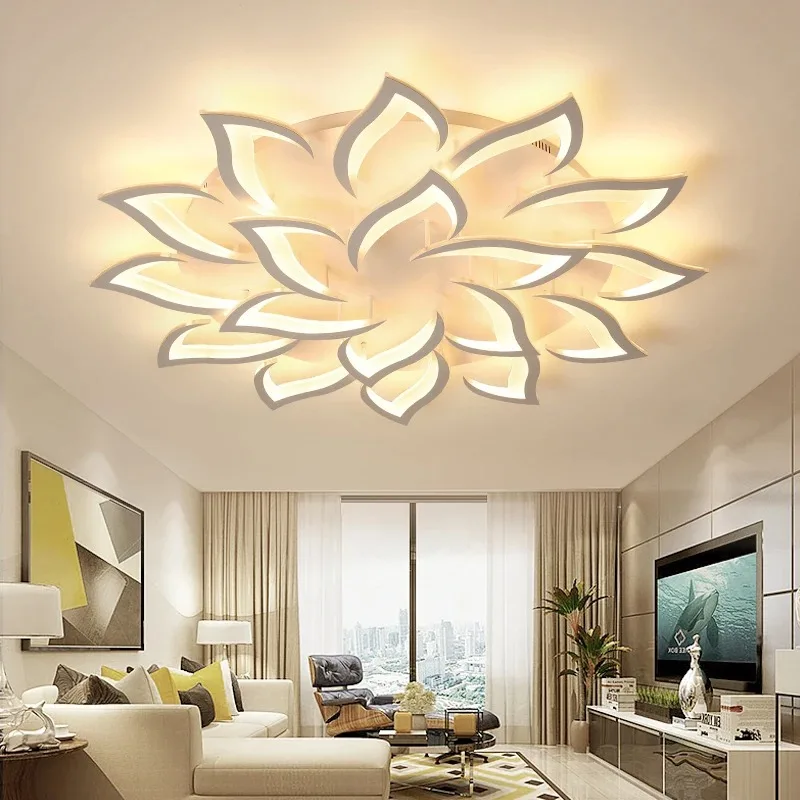 IRALAN Led Ceiling Light Dimmable Brightness Art Decor Lighting Fixtures APP Control Bedroom Dining Table Room Lamp