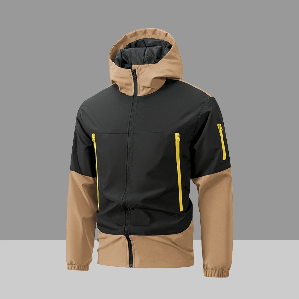 メンズ ジップアップ カーディガン パーカー 防風性と保温性のあるデザイン カジュアルでゆったりとしたフィット感 日常着やアウトドア活動に最適