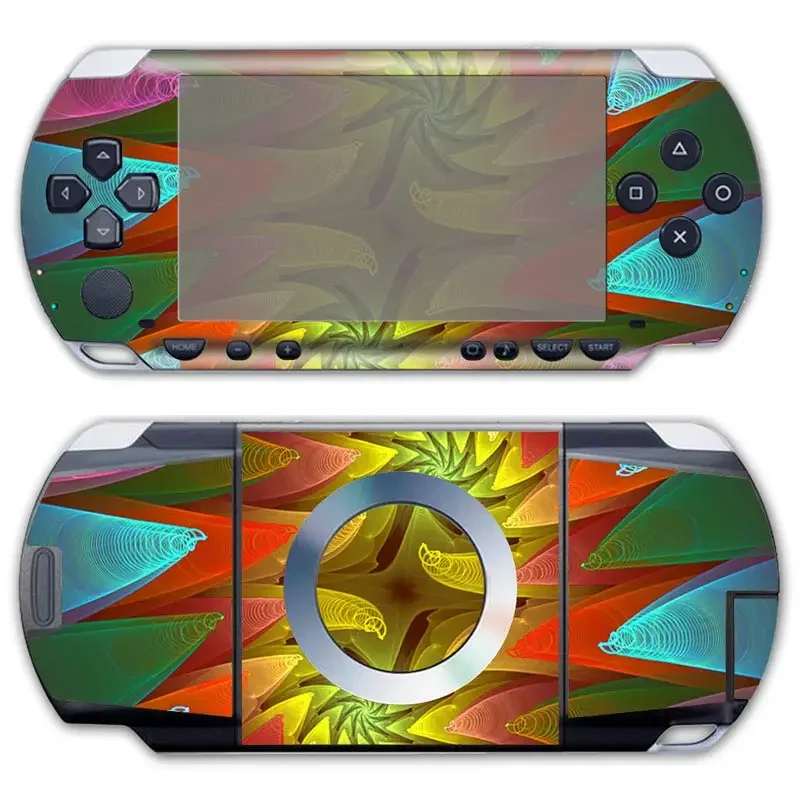 Vinyl Decal para PSP 1000, Removível, Impermeável, Pele Adesivo, Jogos Acessórios