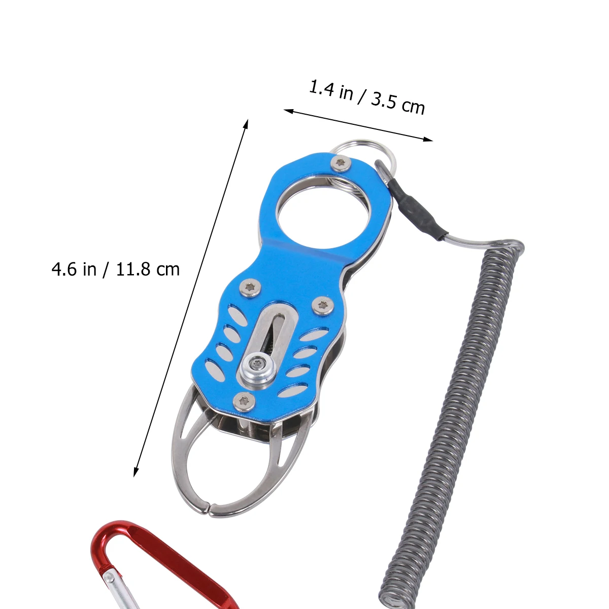 

Professional Fishing Grip Durable Fish Control Device Clamp Pliers Tool Lip Gripper Aluminum Alloy Freshwater Saltwater Fishing