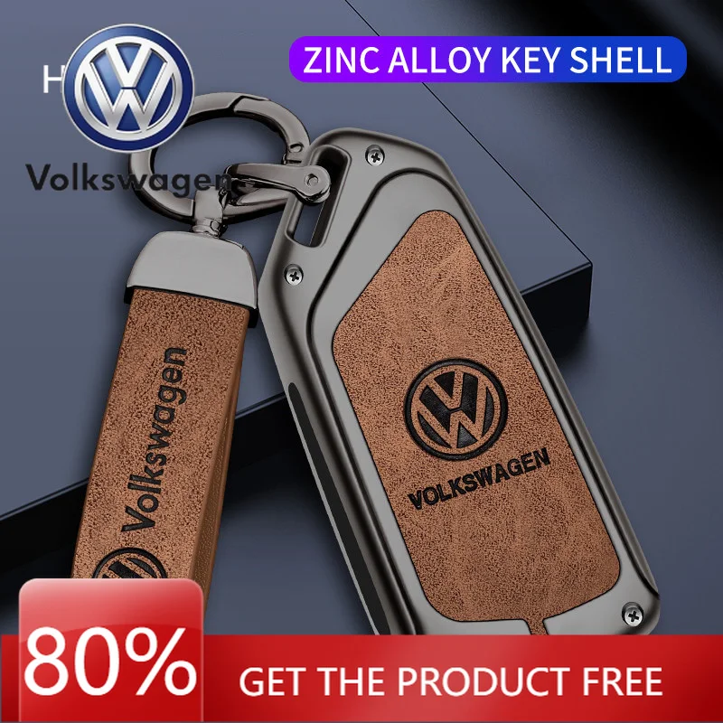 

Чехол-накладка для автомобильного ключа-брелока Volkswagen Golf 8 2020, Skoda Octavia A8 2021 (полная защита)