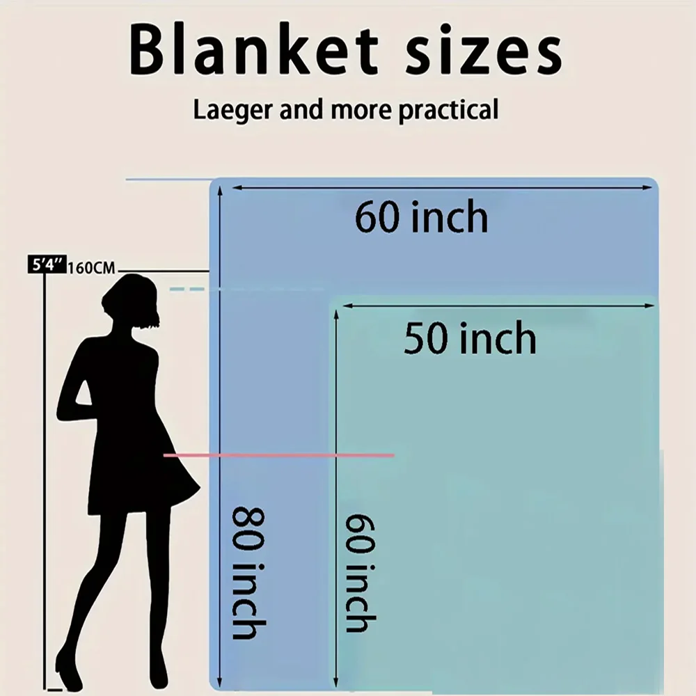 الزهور، الحيوان، كوكبة | الفانيلا | بطانية ديكور الغرفة، أدوات التخييم، اختيار الهدايا الاحتفالية | ناعمة ورقيقة | حافظ على الدفء #6