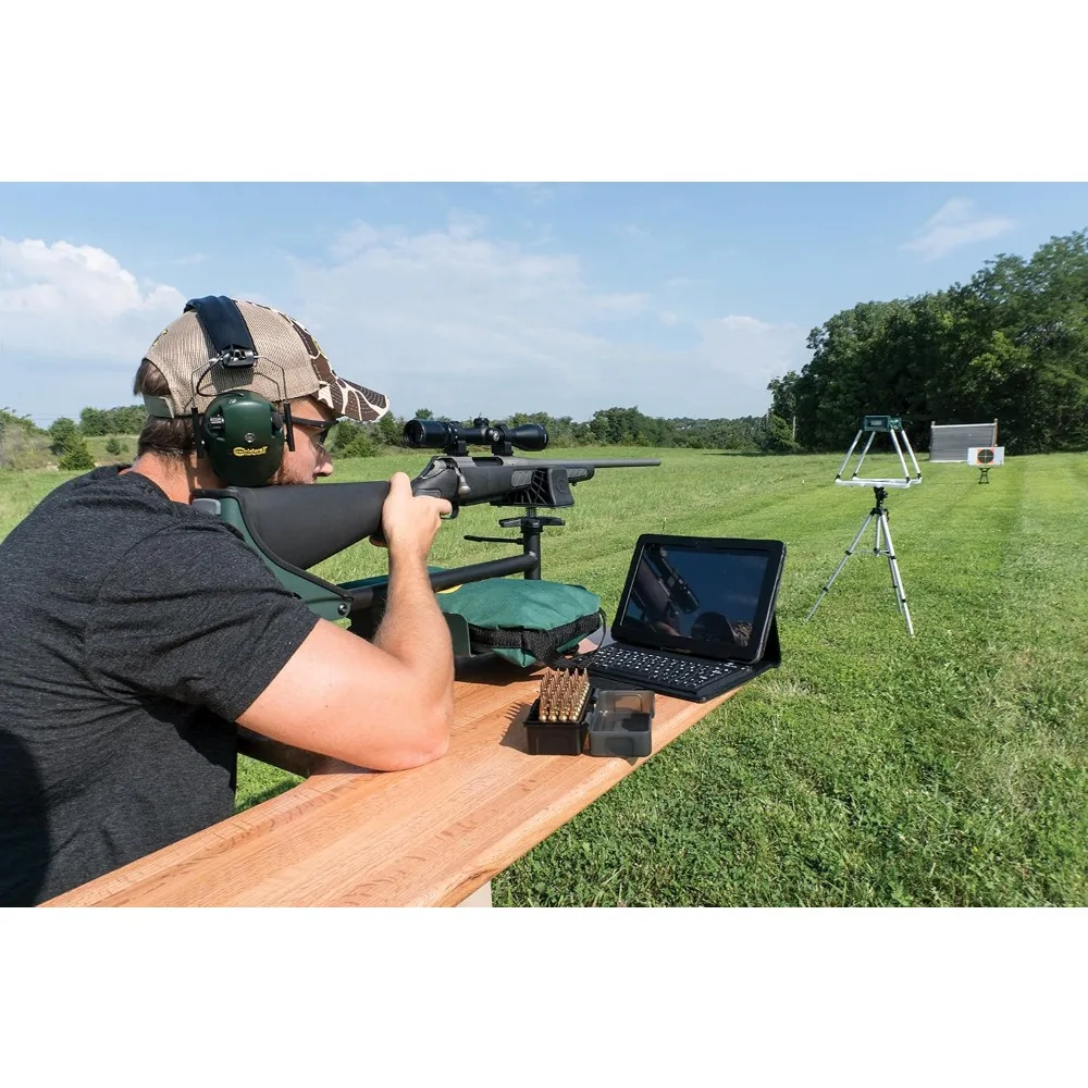 US Shipping G2 Ballistic Precision Chronograph with Tripod Rechargeable Battery for Shooting MPS FPS Readings Indoor